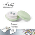 Destin bijoux cristaux de Swarovski Macaron boucles d’oreilles